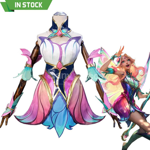 【Pre-Sale】Game League of Legends Cosplay Luxanna Crownguard Cosplay Costume Premium Edition Cosplay Costumes