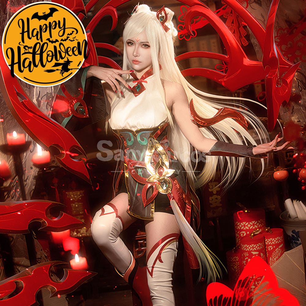 【In Stock】Game League Of Legends Cosplay Mythmaker Irelia Costume Costumes