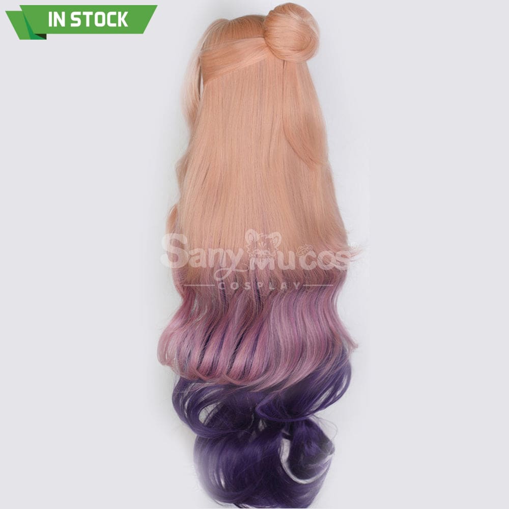 【In Stock】Game League Of Legends Cosplay Prestige Ocean Song Seraphine Wig Wigs