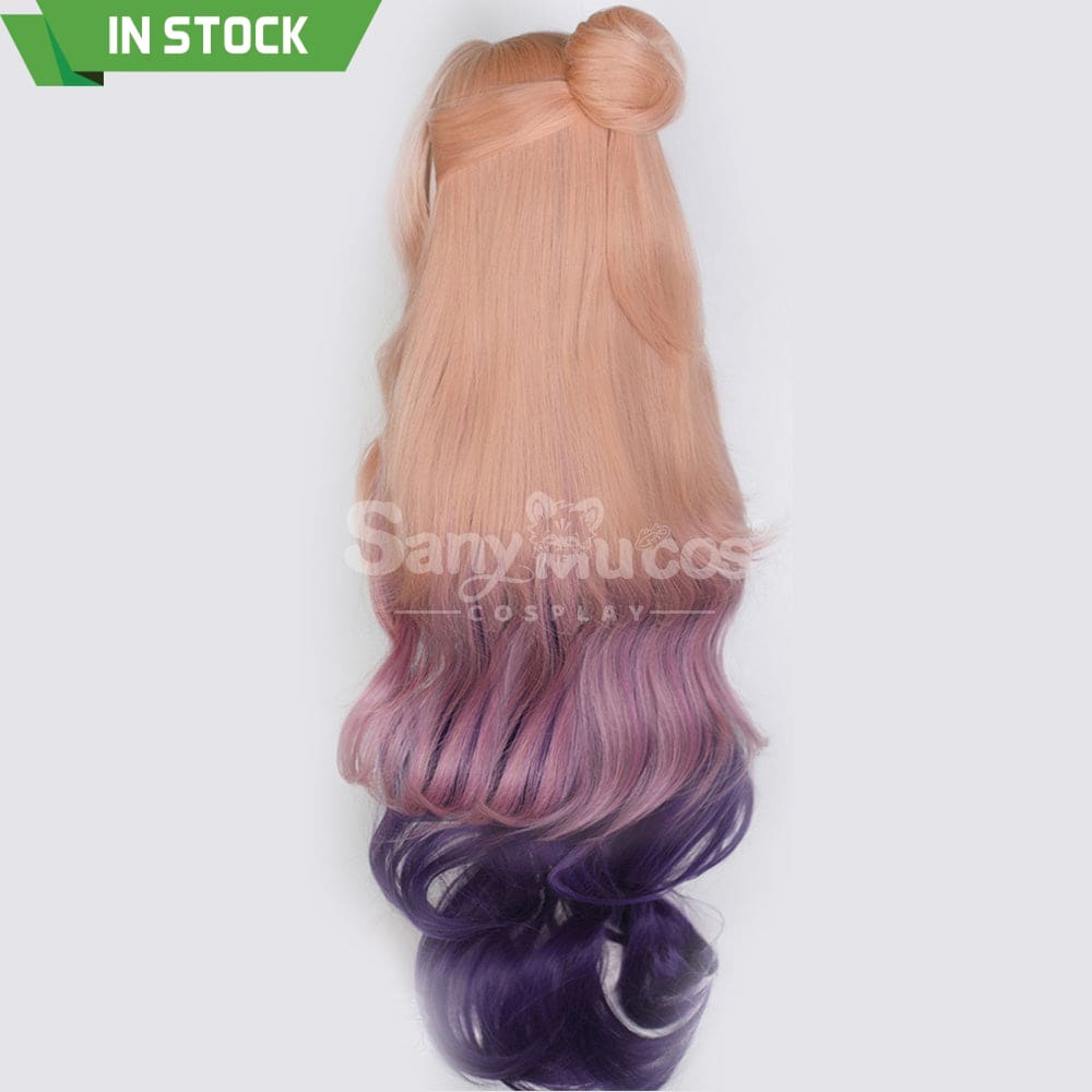 【In Stock】Game League Of Legends Cosplay Prestige Ocean Song Seraphine Wig Wigs