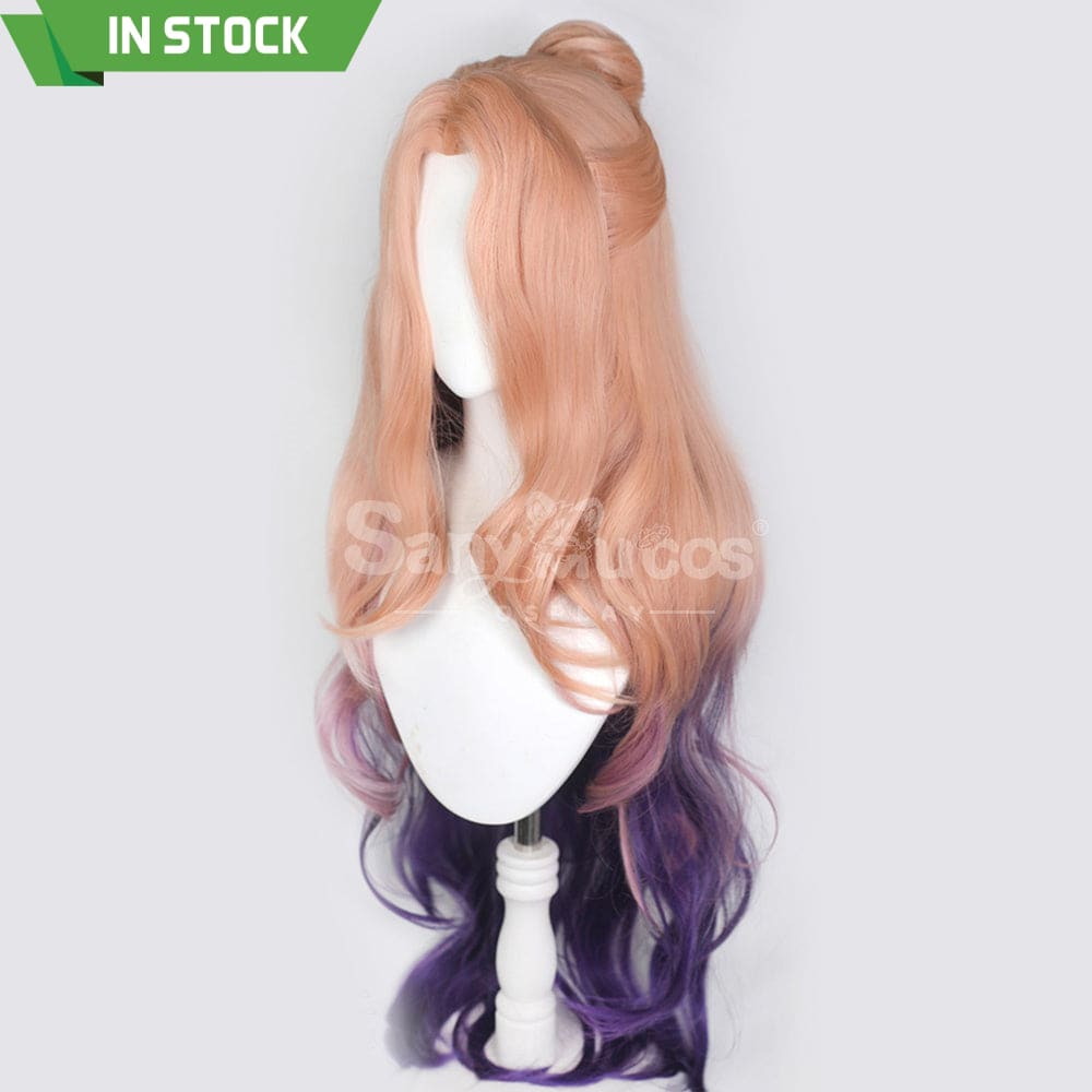 【In Stock】Game League Of Legends Cosplay Prestige Ocean Song Seraphine Wig Wigs