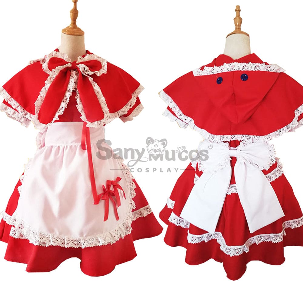 【In Stock】Game League Of Legends Cosplay Red Riding Annie Costume Costumes