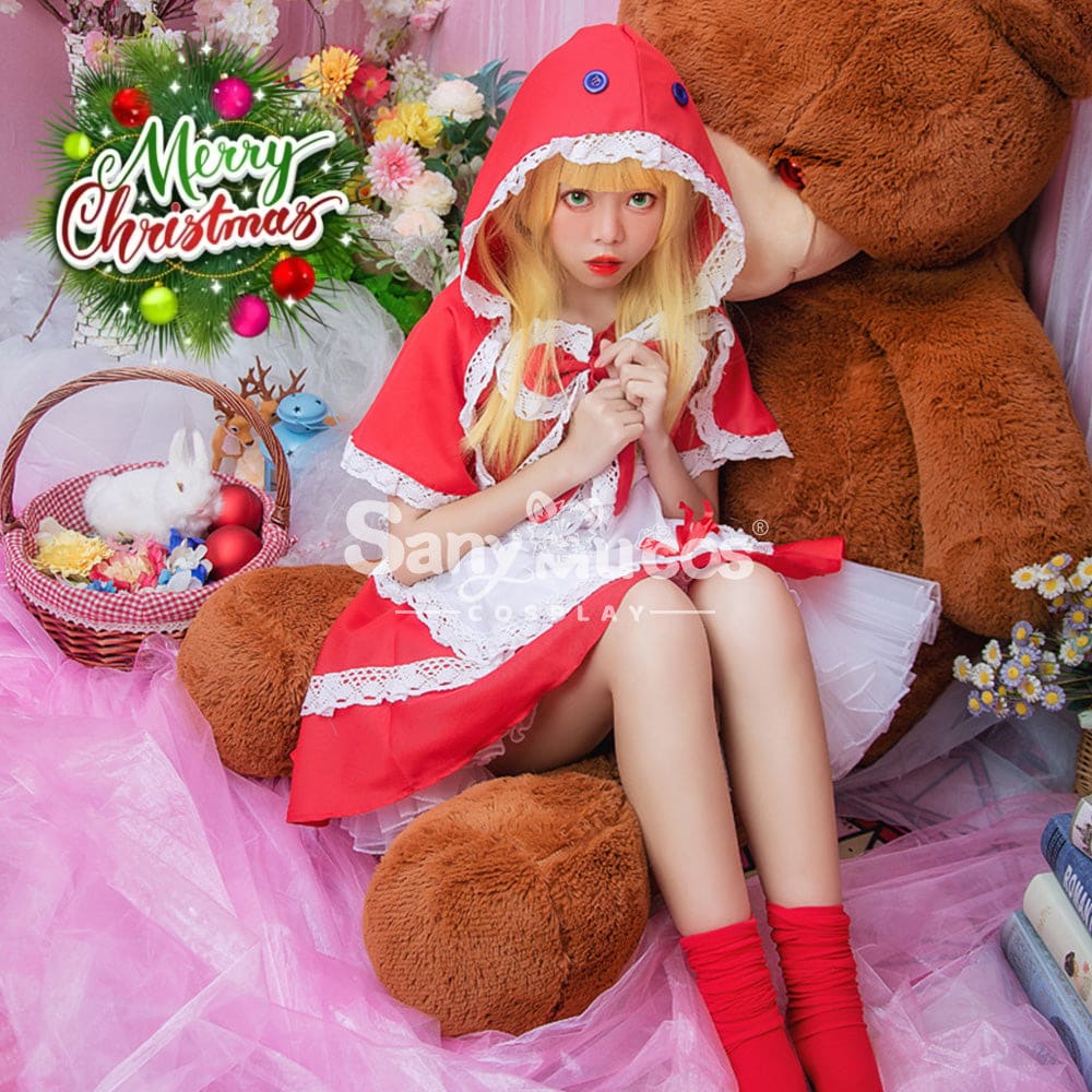 【In Stock】Game League Of Legends Cosplay Red Riding Annie Costume Costumes