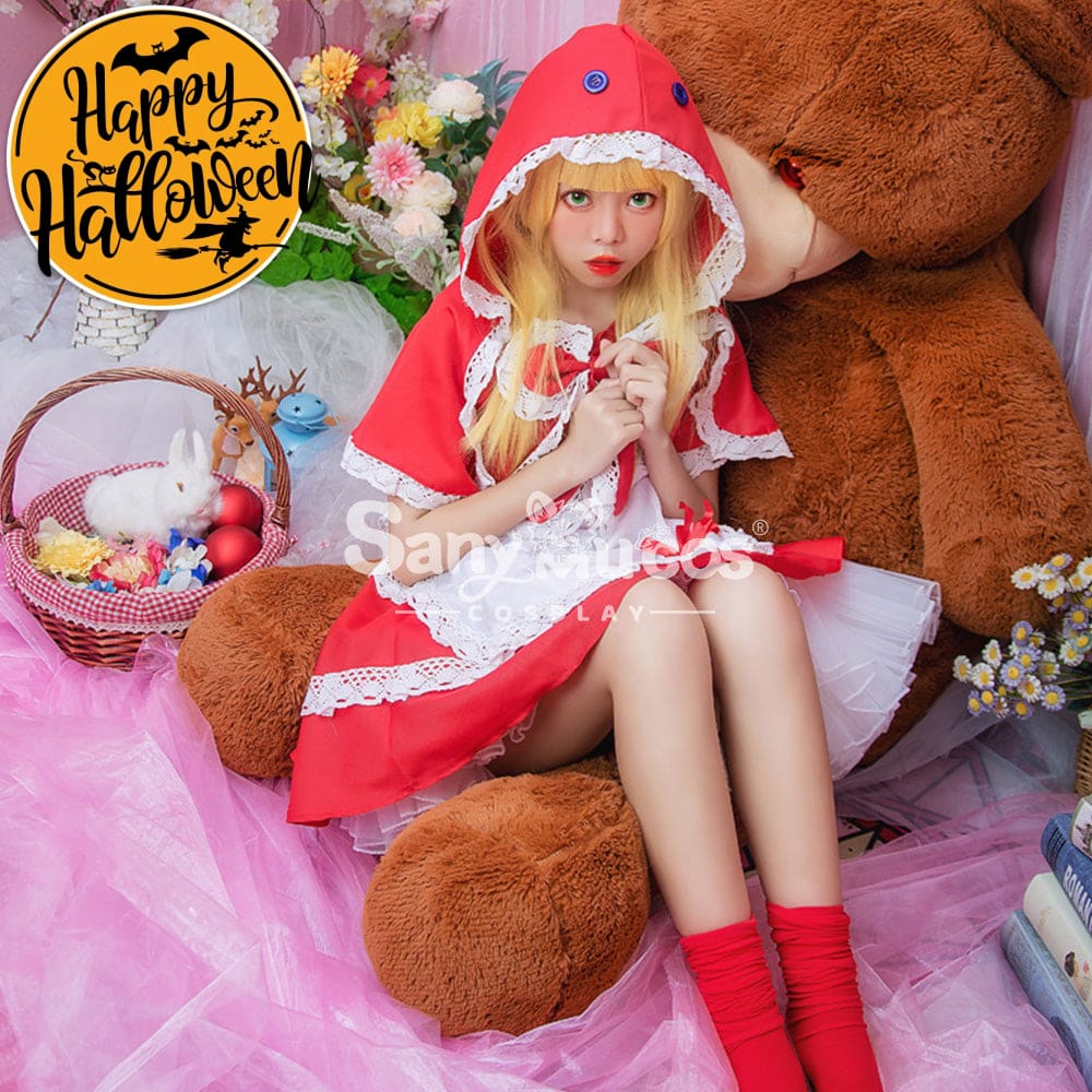 【In Stock】Game League Of Legends Cosplay Red Riding Annie Costume Costumes