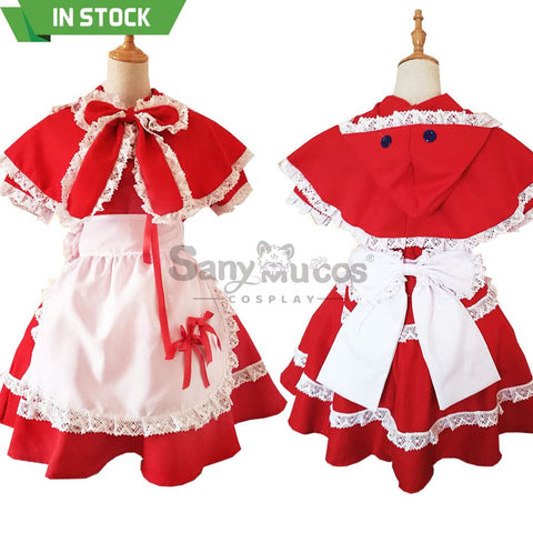 【In Stock】Game League Of Legends Cosplay Red Riding Annie Costume Costumes