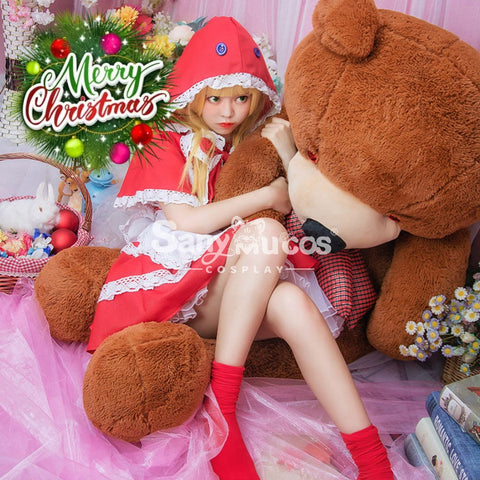 【In Stock】Game League Of Legends Cosplay Red Riding Annie Costume Costumes