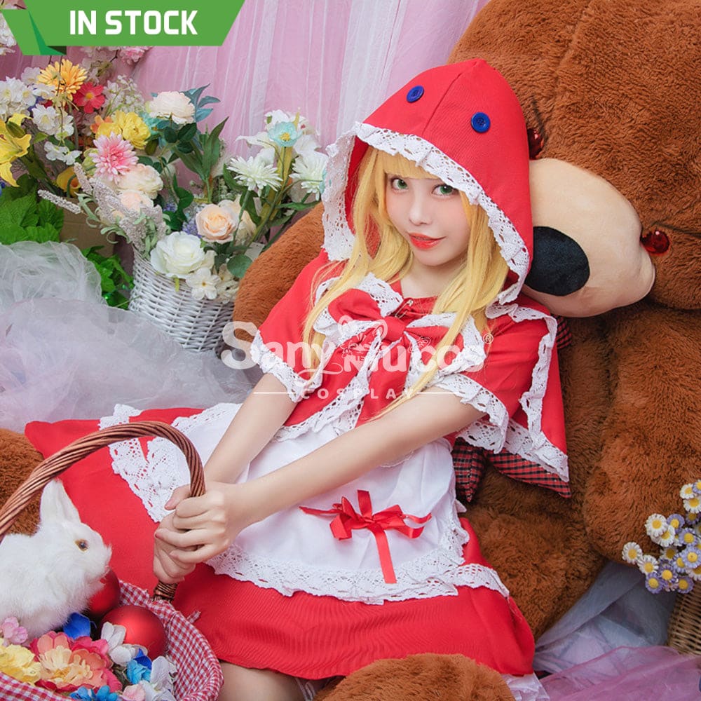 【In Stock】Game League Of Legends Cosplay Red Riding Annie Costume Costumes