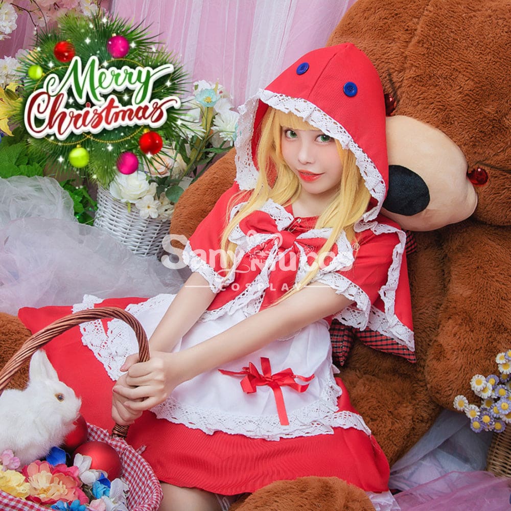 【In Stock】Game League Of Legends Cosplay Red Riding Annie Costume Costumes