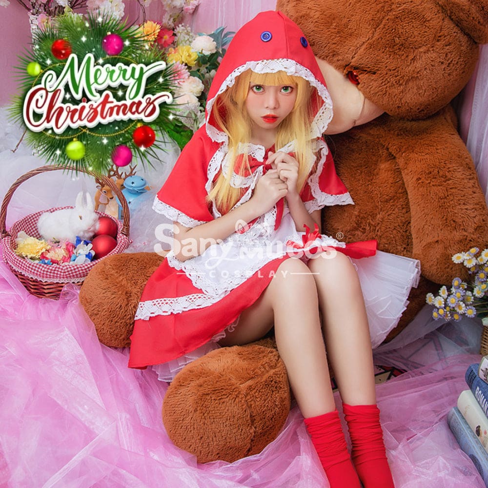 【In Stock】Game League Of Legends Cosplay Red Riding Annie Costume Costumes