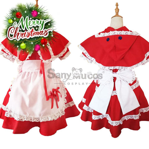 【In Stock】Game League Of Legends Cosplay Red Riding Annie Costume Costumes