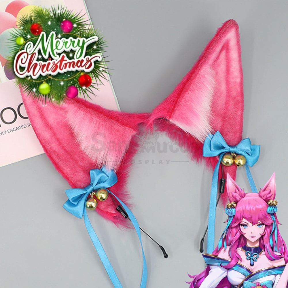 【In Stock】Game League Of Legends Cosplay Spirit Blossom Ahri Ears Props Prop