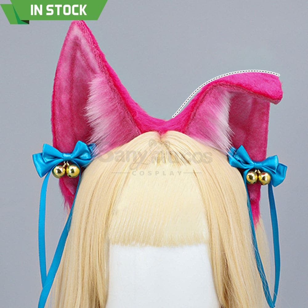 【In Stock】Game League Of Legends Cosplay Spirit Blossom Ahri Ears Props Prop