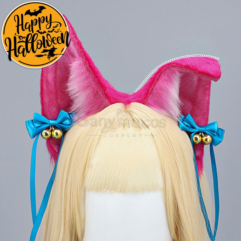 【In Stock】Game League Of Legends Cosplay Spirit Blossom Ahri Ears Props Prop