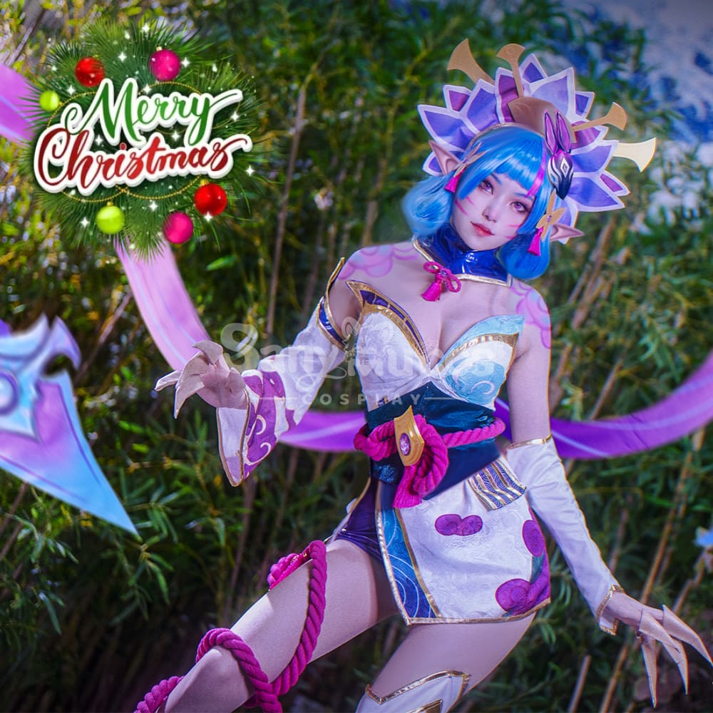 【In Stock】Game League Of Legends Cosplay Spirit Blossom Evelynn Costume Costumes