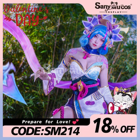 【In Stock】Game League Of Legends Cosplay Spirit Blossom Evelynn Costume Costumes