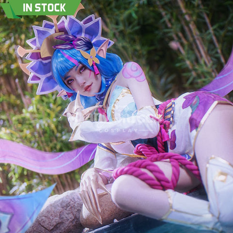 【In Stock】Game League Of Legends Cosplay Spirit Blossom Evelynn Costume Costumes