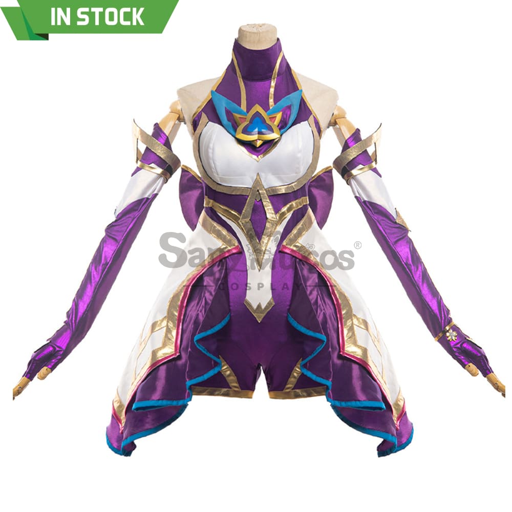 【In Stock】Game League Of Legends Cosplay Star Guardian Akali Costume Costumes