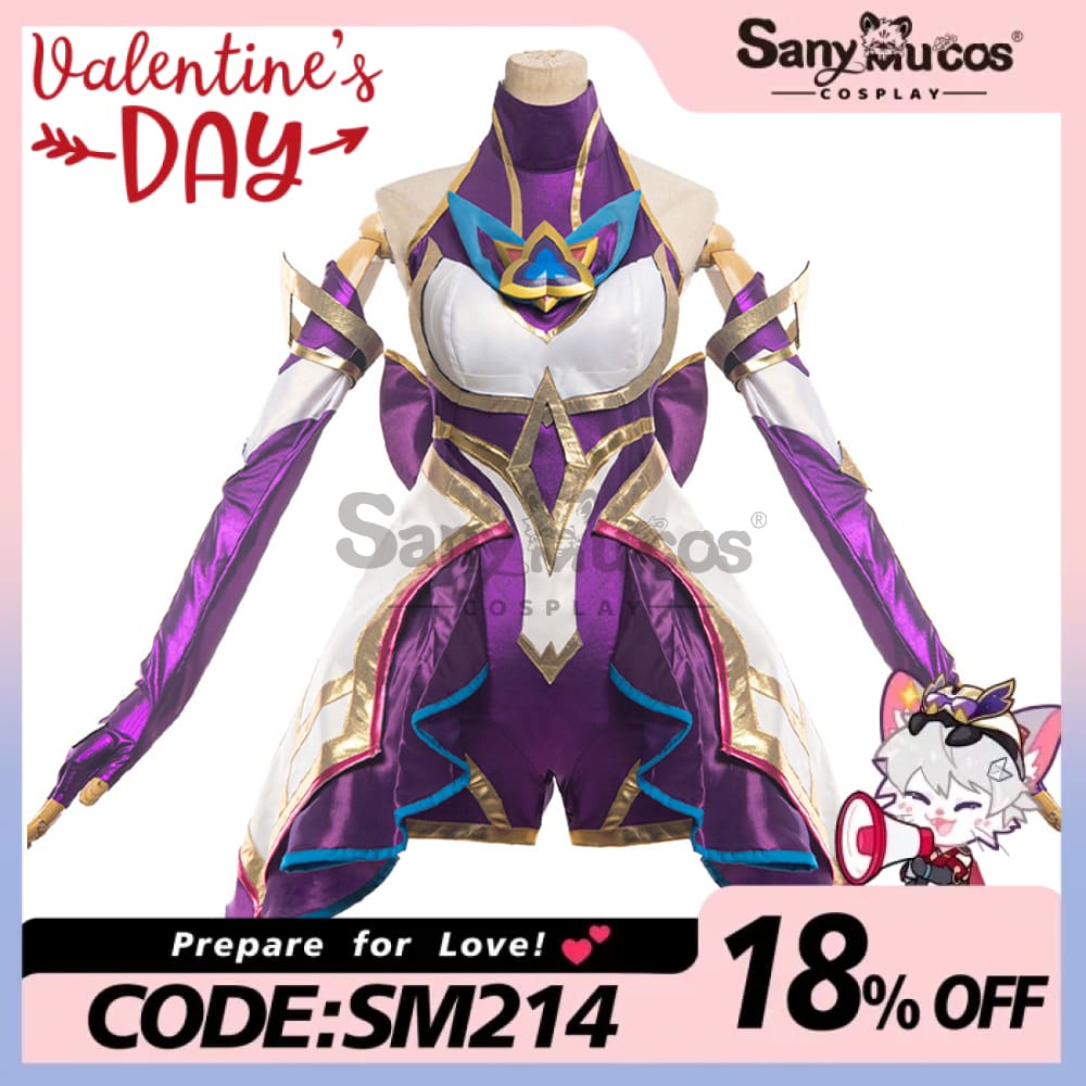 【In Stock】Game League Of Legends Cosplay Star Guardian Akali Costume Costumes