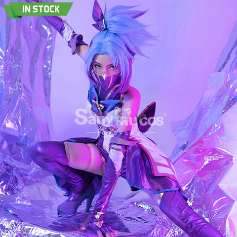 【In Stock】Game League Of Legends Cosplay Star Guardian Akali Costume Costumes