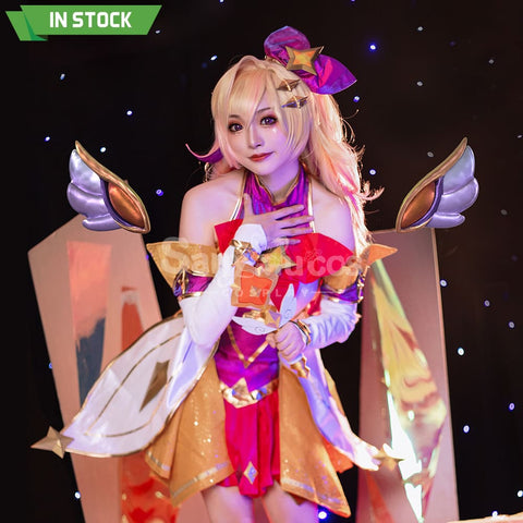 【In Stock】Game League Of Legends Cosplay Star Guardian Seraphine Costume Costumes