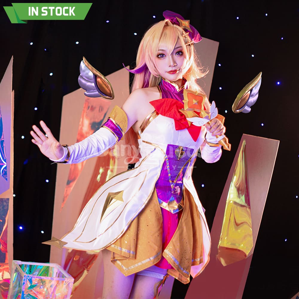 【In Stock】Game League Of Legends Cosplay Star Guardian Seraphine Costume Costumes