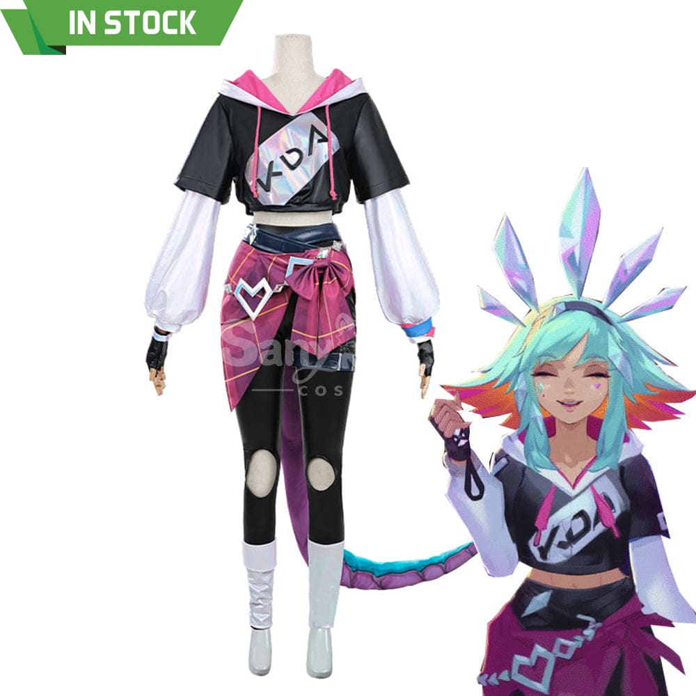 【In Stock】Game League Of Legends Teamfight Tactics Cosplay K/Da Neeko Costume Costumes