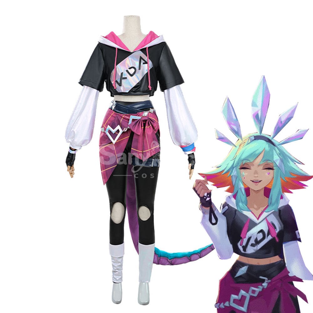 【In Stock】Game League Of Legends Teamfight Tactics Cosplay K/Da Neeko Costume Costumes