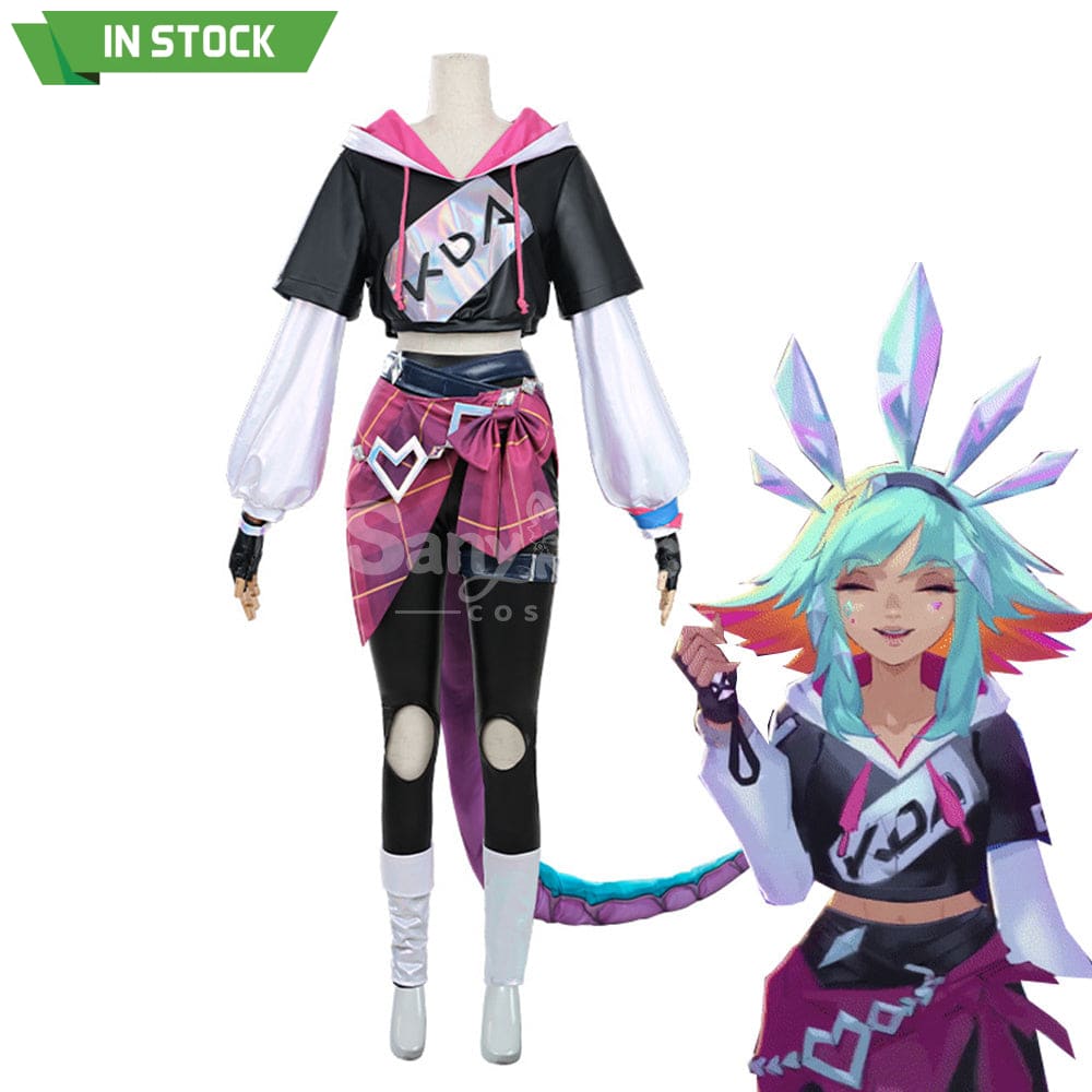 【In Stock】Game League Of Legends Teamfight Tactics Cosplay K/Da Neeko Costume Costumes