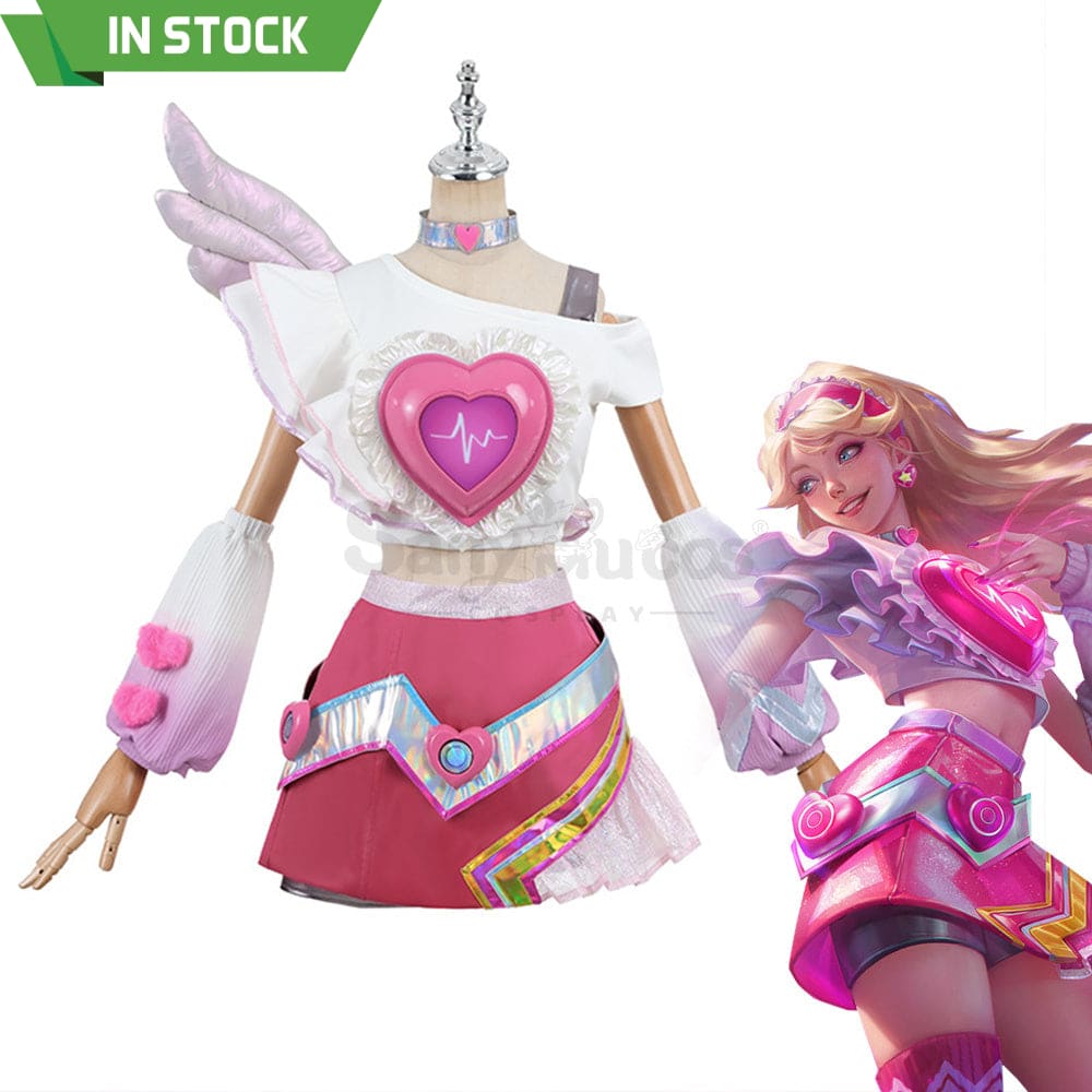 【In Stock】Game League Of Legends: Wild Rift Cosplay Lovestruck Lux Costume Costumes