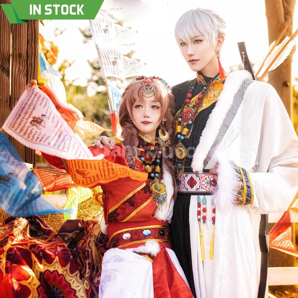Game Light And Night Cosplay Protagonist Mc/Sariel Costume Costumes