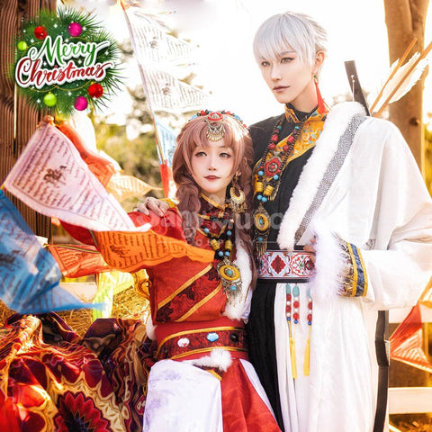 Game Light And Night Cosplay Protagonist Mc/Sariel Costume Costumes