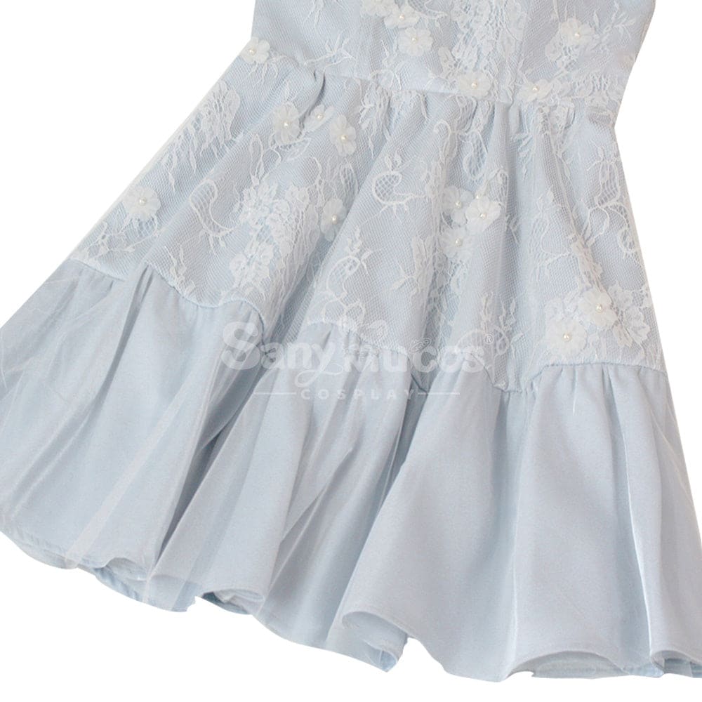 【In Stock】Game Love and Deepspace Cosplay Blue Dress Evol Cosplay Costume Cosplay Costumes