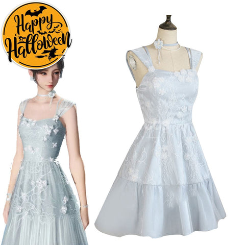 【In Stock】Game Love and Deepspace Cosplay Blue Dress Evol Cosplay Costume Cosplay Costumes