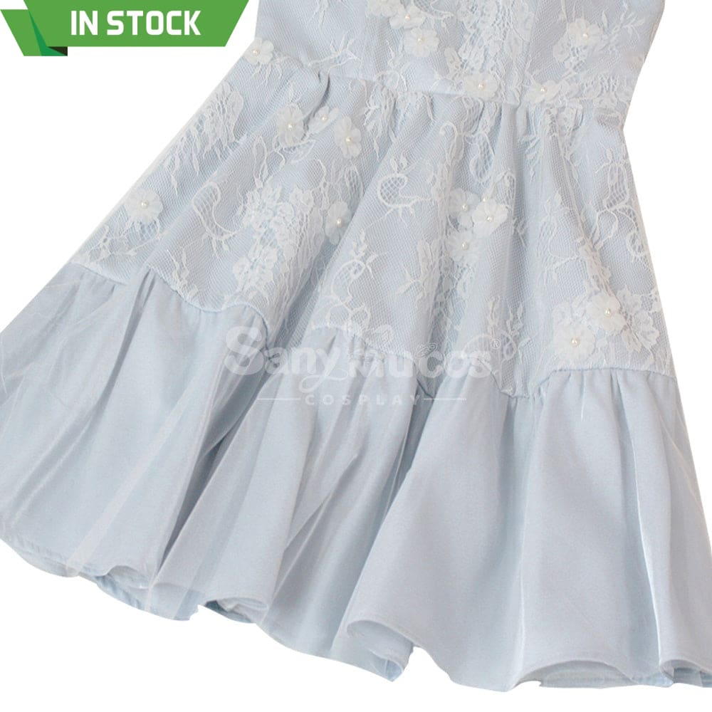 【In Stock】Game Love and Deepspace Cosplay Blue Dress Evol Cosplay Costume Cosplay Costumes