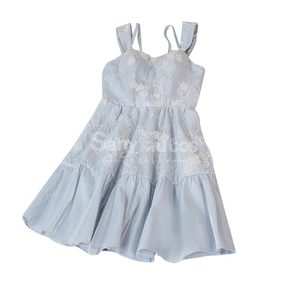 【In Stock】Game Love and Deepspace Cosplay Blue Dress Evol Cosplay Costume Cosplay Costumes