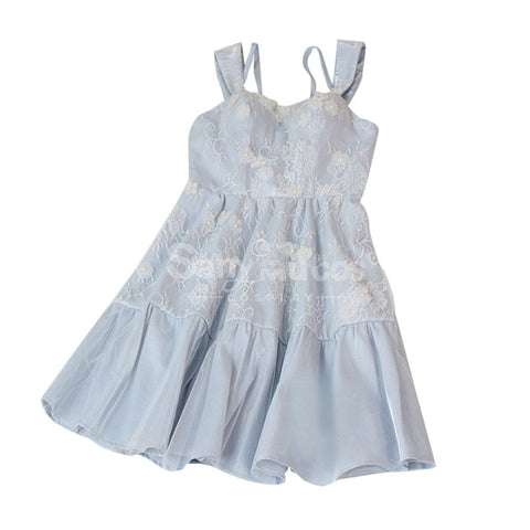 【In Stock】Game Love and Deepspace Cosplay Blue Dress Evol Cosplay Costume Cosplay Costumes