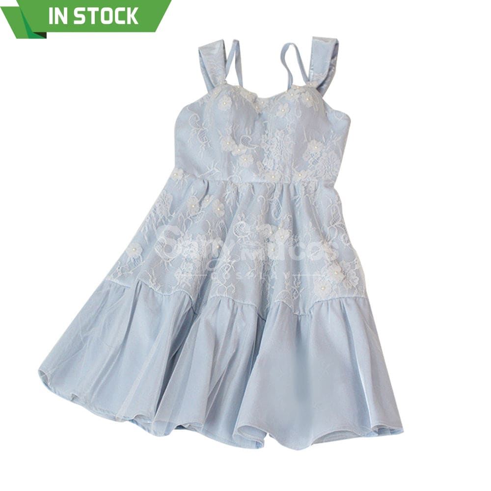 【In Stock】Game Love and Deepspace Cosplay Blue Dress Evol Cosplay Costume Cosplay Costumes