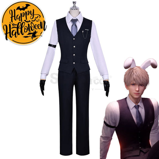 【In Stock】Game Love And Deepspace Cosplay Fluffy Trap Xavier Costume Plus Size Costumes 1000