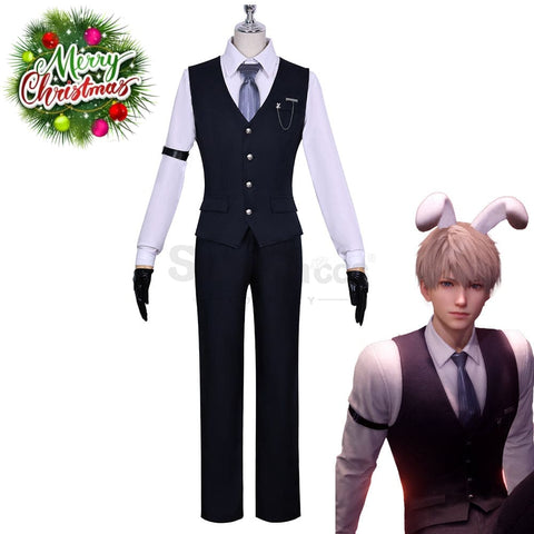 【In Stock】Game Love And Deepspace Cosplay Fluffy Trap Xavier Costume Plus Size Costumes
