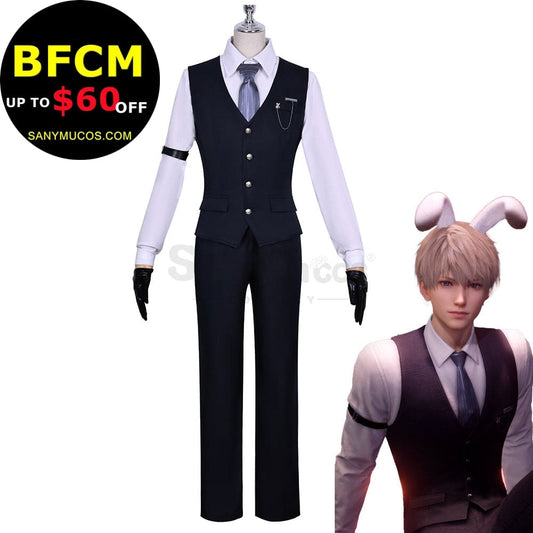 【In Stock】Game Love And Deepspace Cosplay Fluffy Trap Xavier Costume Plus Size Costumes 1000
