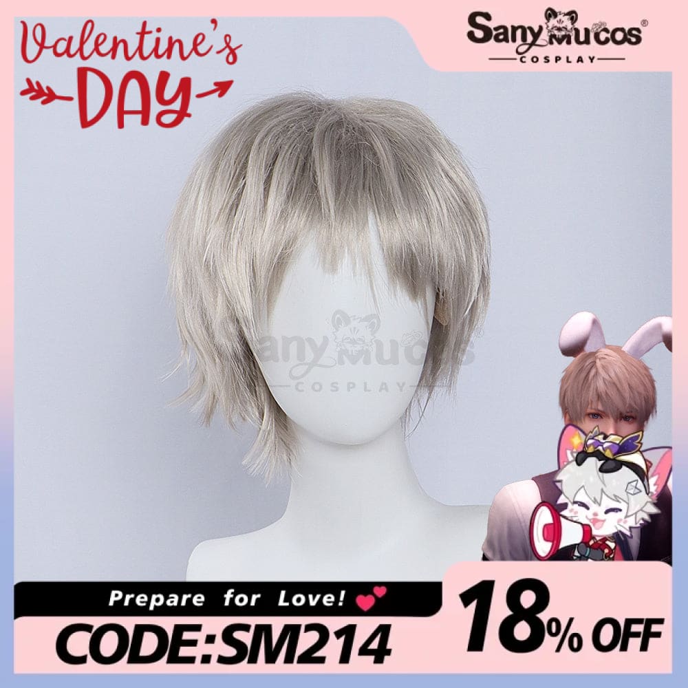 【In Stock】Game Love And Deepspace Cosplay Fluffy Trap Xavier Wig Wigs