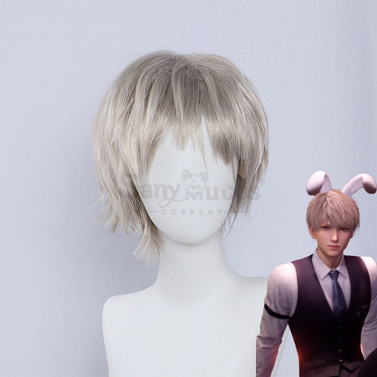 【In Stock】Game Love And Deepspace Cosplay Fluffy Trap Xavier Wig Wigs 1000