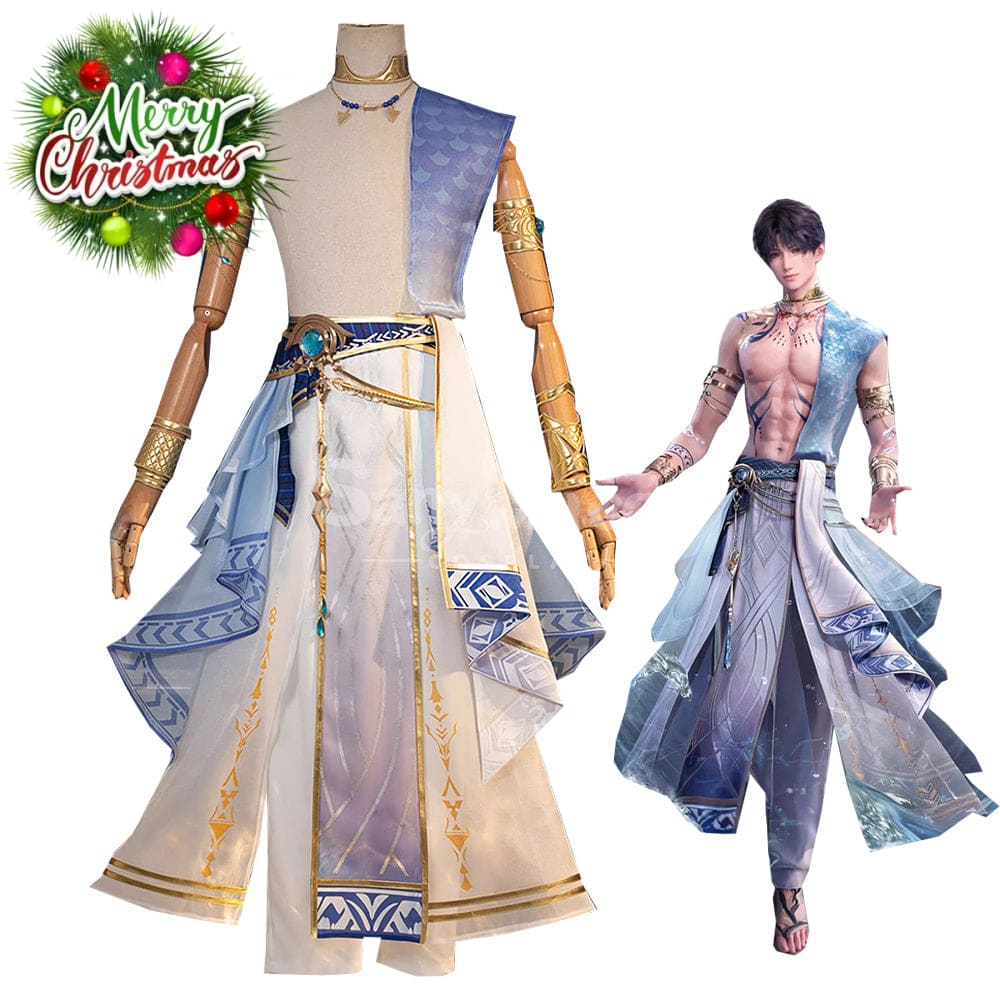 【In Stock】Game Love and Deepspace Cosplay Forgotten Sea Rafayel God of the Tides Cosplay Costume Premium Edition