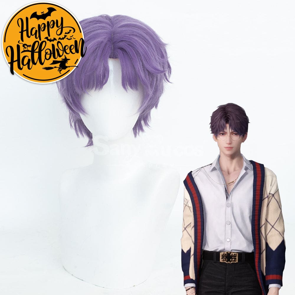 【In Stock】Game Love and Deepspace Cosplay Misty Trail Rafayel Cosplay Wig Cosplay Wigs