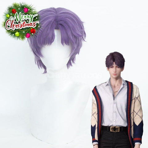 【In Stock】Game Love and Deepspace Cosplay Misty Trail Rafayel Cosplay Wig Cosplay Wigs