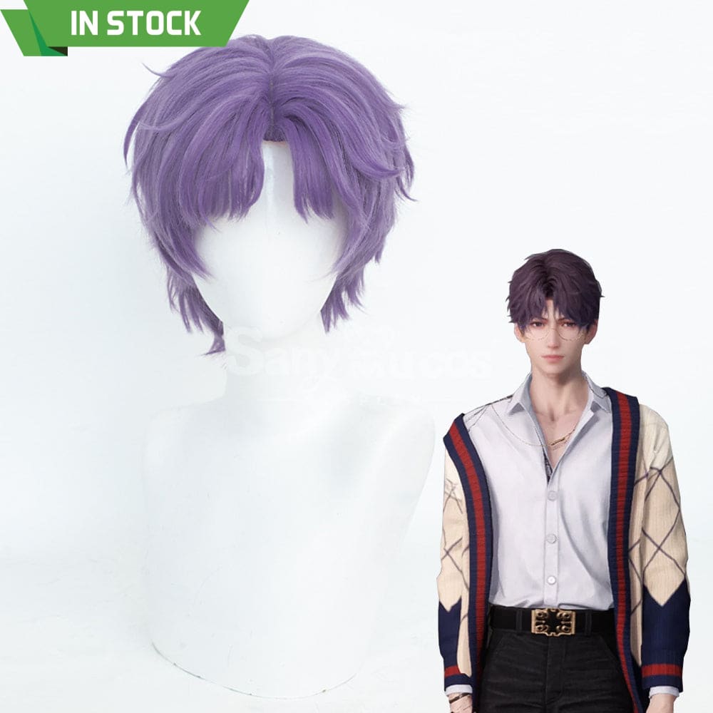 【In Stock】Game Love and Deepspace Cosplay Misty Trail Rafayel Cosplay Wig Cosplay Wigs