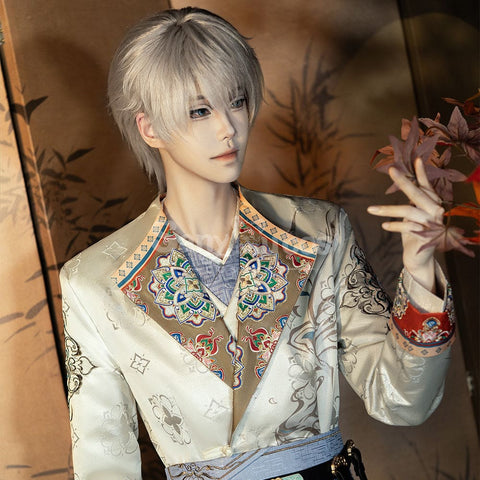 【In Stock】Game Love And Deepspace Cosplay Xavier Floral Blessing Costume Premium Edition Costumes