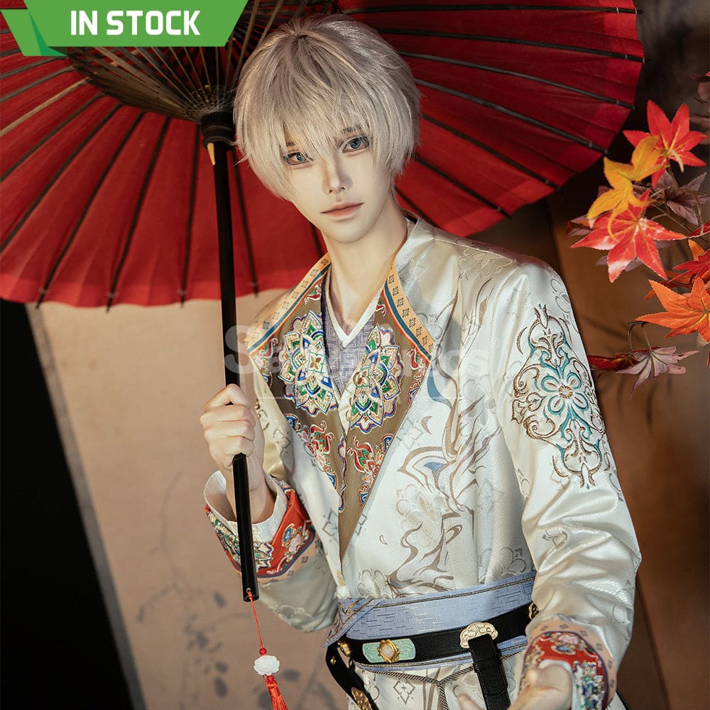 【In Stock】Game Love And Deepspace Cosplay Xavier Floral Blessing Costume Premium Edition Costumes