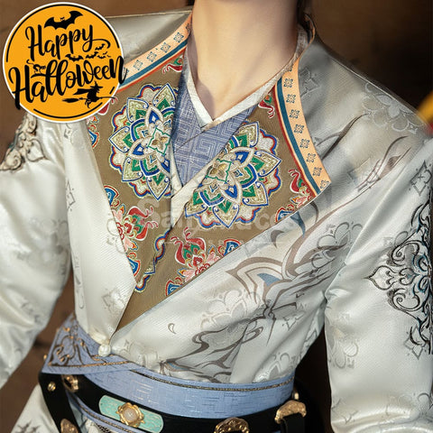 【In Stock】Game Love And Deepspace Cosplay Xavier Floral Blessing Costume Premium Edition Costumes