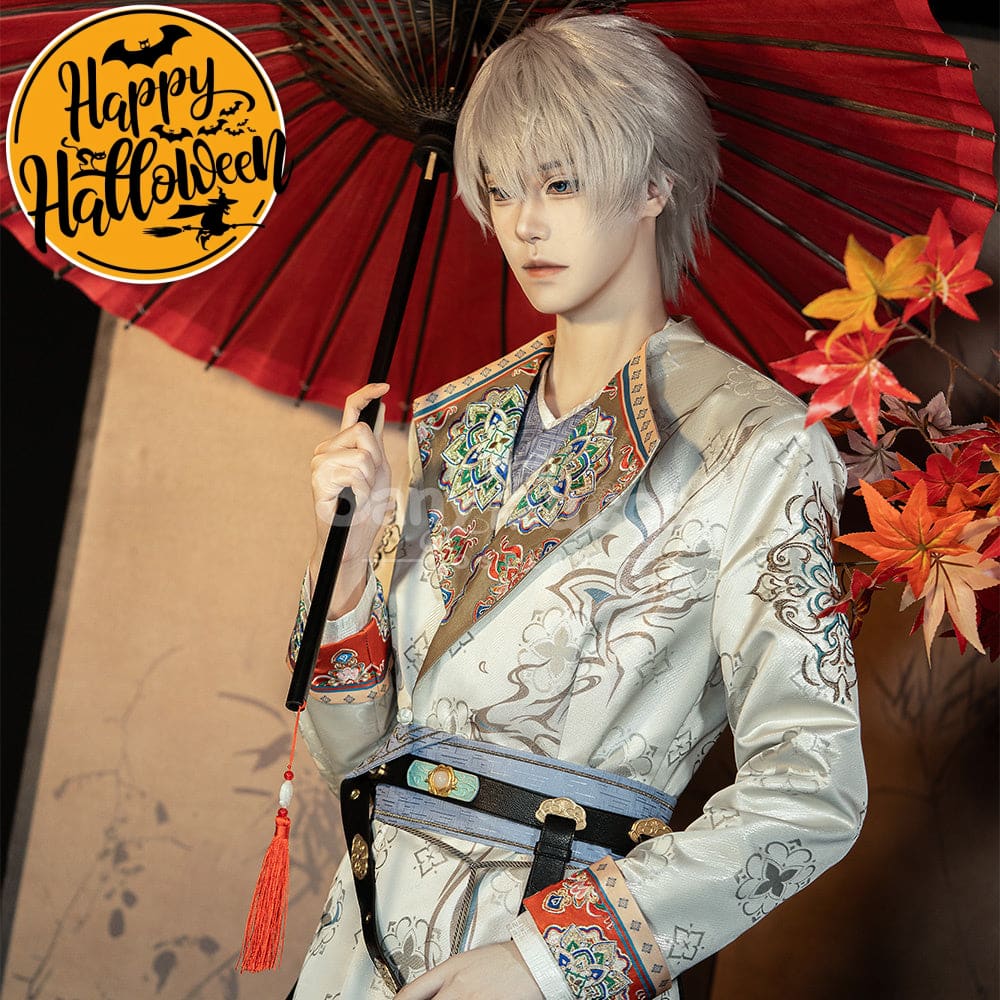 【In Stock】Game Love And Deepspace Cosplay Xavier Floral Blessing Costume Premium Edition Costumes
